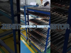 Vết thương dây điện trở làm mát bằng nước bằng ống đồng 3KW với giá đỡ