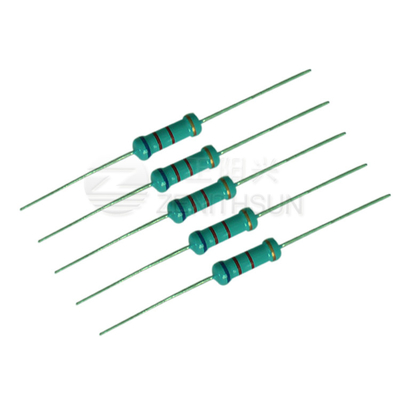 Điện trở phim cố định có độ chính xác cao Điện trở phim kim loại 1 / 8W 3W MF,
