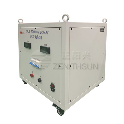 Ngân hàng tải giả 250V 80A DC Quạt điện trở biến đổi di động Làm mát