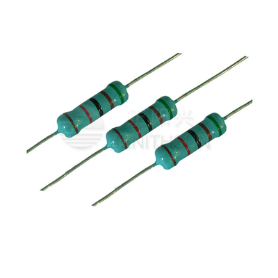 Điện trở phim cố định có độ chính xác cao Điện trở phim kim loại 1 / 8W 3W MF,